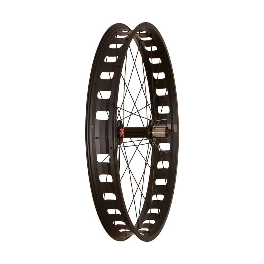 Wheel Shop EVO JP73 FAT BIKE / Novatec D201SB / Novatec D202SB 27.5" 2SB, Wheel, Rear, 27.5'' / 584, Holes: 32, 12mm TA, 197mm, Disc IS 6-bolt, Shimano HG / 275 Wheels