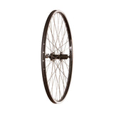 Wheel Shop Evo Tour 19 Blk QR Rim and Disc 700C/29" Rear, 700C / 622, Holes: 36, QR, 135mm, Rim and Disc IS 6-bolt, Shimano HG / 700 Wheels