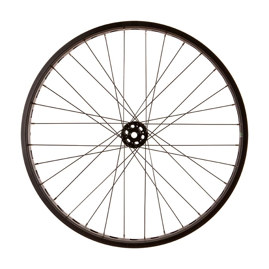 Wheel Shop Fat Bike - 26'' - 70mm Wheel Shop, Evo JP73 Black/ Novatec D201SB, Wheel, Front, 26'' / 559, Holes: 32, 15mm TA, 150mm, Disc IS 6-bolt Wheels
