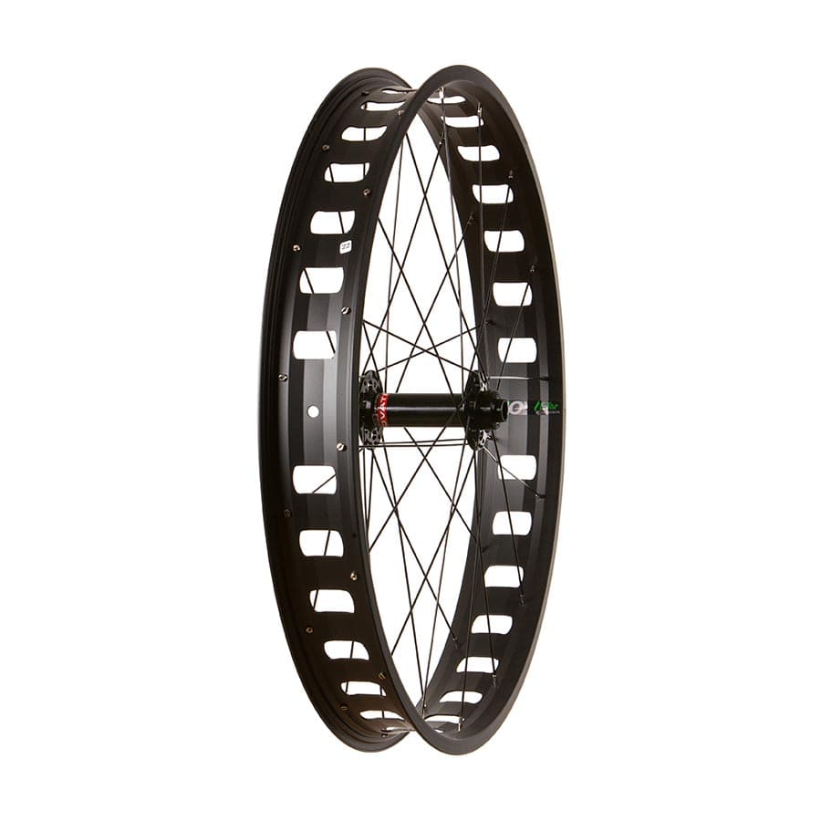 Wheel Shop Fat Bike - 26'' - 70mm Wheel Shop, Evo JP73 Black/ Novatec D201SB, Wheel, Front, 26'' / 559, Holes: 32, 15mm TA, 150mm, Disc IS 6-bolt Wheels