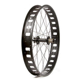 Wheel Shop Fat Bike - 26&#039;&#039; - 70mm Wheel Shop, Evo JP73 Black/ Novatec D202SB, Wheel, Rear, 26'' / 559, Holes: 32, 12mm TA, 197mm, Disc IS 6-bolt, Shimano HG Wheels