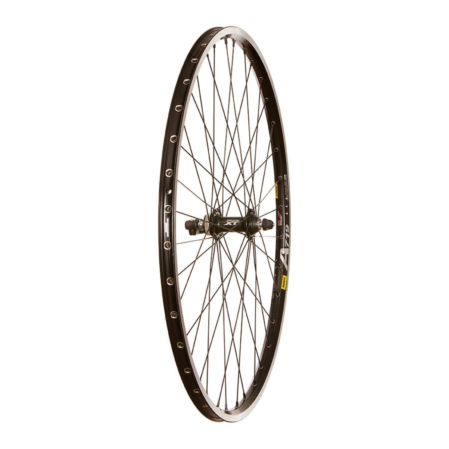 Wheel Shop Mavic A719 / Shimano XT HB-M8000 / FH-M8000 700C / 29" HB-M8000, Wheel, Front, 700C / 622, Holes: 36, QR, 100mm, Rim and Disc CL / 700 Wheels