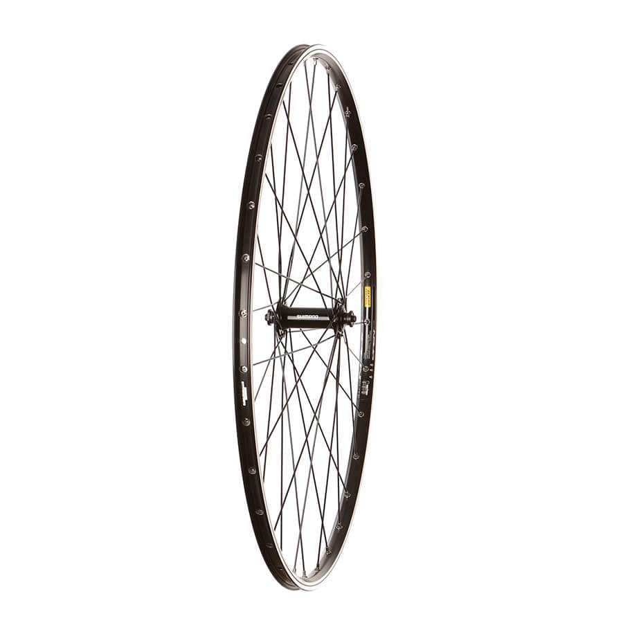 Wheel Shop Road - 700C - Mavic Open Elite/Sapim Leader Black HB-RS300, Wheel, Front, 700C / 622, Holes: 32, QR, 100mm, Rim / 700 Wheels