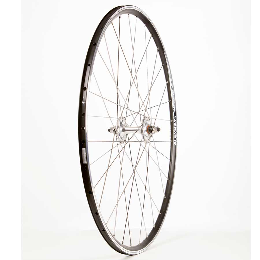 Wheel Shop Road/Track - 700C - Alex DA22 Black/DT Champion 0, Wheel, Front, 700C / 622, Holes: 32, Bolt-on, 100mm, Rim / 700 Wheels