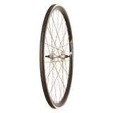 Wheel Shop Road/Track - 700C - Evo Tour 19 Aero Black/Stainless 1, Wheel, Rear, 700C / 622, Holes: 32, Bolt-on, 120mm, Rim, Fixed/Freewheel / 700 Wheels