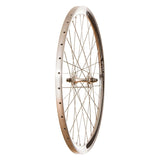 Wheel Shop Road/Track - 700C - Evo Tour 19 Aero Silver/Stainless 0, Wheel, Front, 700C / 622, Holes: 32, Bolt-on, 100mm, Rim / 700 Wheels