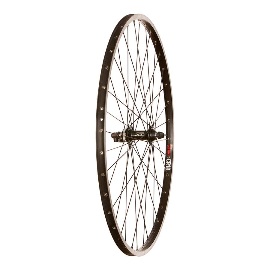 Wheel Shop SUN CR18 / SHIMANO XT M8000 700C Front, 700C / 622, Holes: 36, QR, 100mm, Rim and Disc CL / 700 Wheels