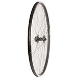 Wheel Shop Touring - 700C - Evo Tour 19 Black/Stainless DC-20, Wheel, Front, 700C / 622, Holes: 36, QR, 100mm, Rim and Disc IS 6-bolt / 700 Wheels