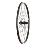 Wheel Shop Touring - 700C - Evo Tour 19 Black/Stainless DC-22, Wheel, Rear, 700C / 622, Holes: 36, QR, 135mm, Rim and Disc IS 6-bolt, Shimano HG / 700 Wheels