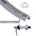 Wheel Shop Wheel Shop, Alex DM18 Silver/ Formula FM-21-QR, Wheel, Front, 26'' / 559, Holes: 36, QR, 100mm, Rim Wheel Shop, Alex DM18 Silver/ Formula FM-21-QR, Wheel, Front, 26'' / 559, Holes: 36, QR, 100mm, Rim Unclassified