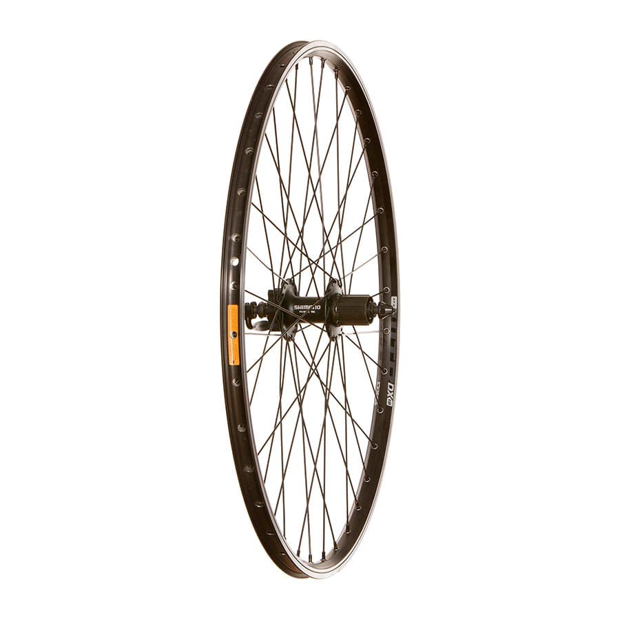 Wheel Shop WTB DX18 / Shimano HB-M475 / FH-M475 26" FH-M475, Wheel, Rear, 26'' / 559, Holes: 36, QR, 135mm, Rim and Disc IS 6-bolt, Shimano HG / 26 Wheels