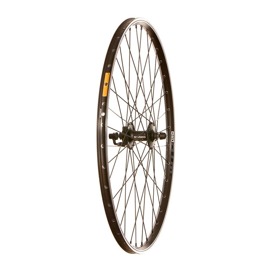 Wheel Shop WTB DX18 / Shimano HB-M475 / FH-M475 700C / 29" HB-M475, Wheel, Front, 700C / 622, Holes: 36, QR, 100mm, Rim and Disc IS 6-bolt / 700 Wheels