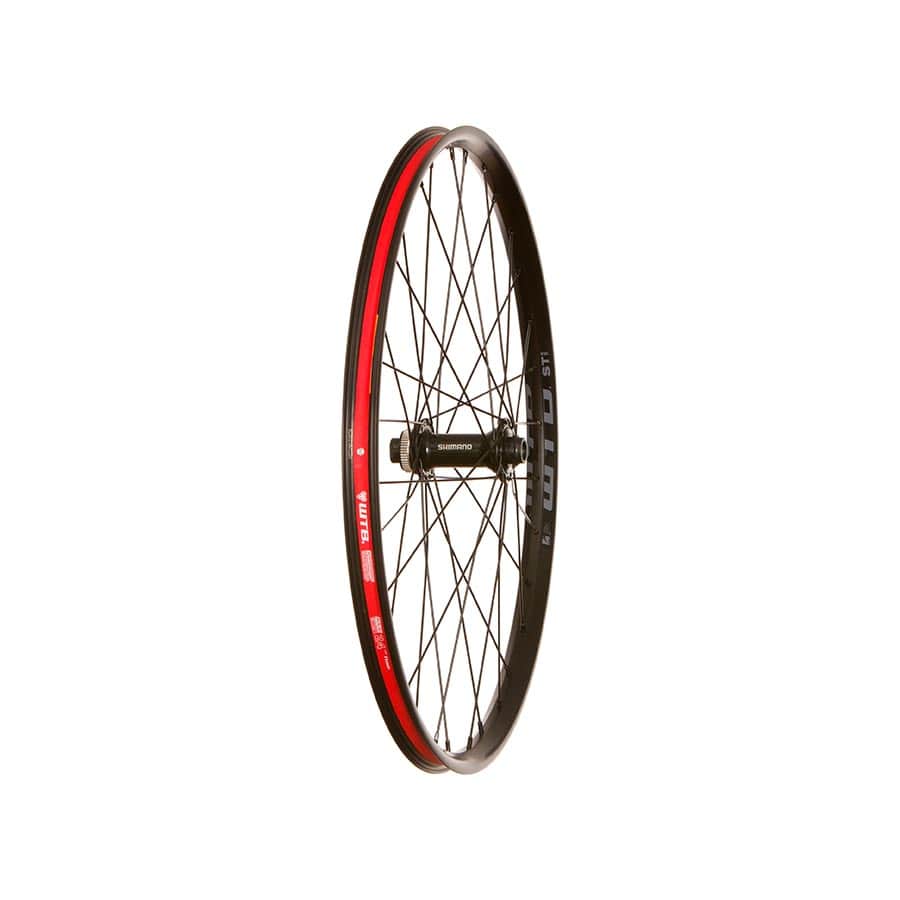 Wheel Shop WTB ST i23 / Shimano HB-MT400-B / FH-MT410-B 24" HB-MT400-B, Wheel, Front, 24'' / 507, Holes: 32, 15mm TA, 110mm, Disc Center Lock / IS 6-Bolt / 24 Wheels