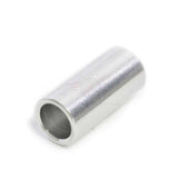 Wheels Manufacturing Alloy Ferrule 4mm Wheels Manufacturing, Alloy Ferrule 4mm, 4mm, Silver, 50pcs Ferrules