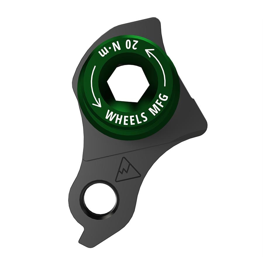Wheels Manufacturing DROPOUT-404-02 UDH DROPOUT-404-02 UDH, Derailleur Hanger, Green Derailleur Hangers