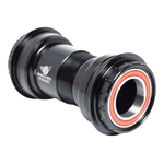 Wheels Manufacturing PF30 to 24mm Conversion Bottom Bracket, Angular Contact Bearings, Black Parts - Bottom Brackets