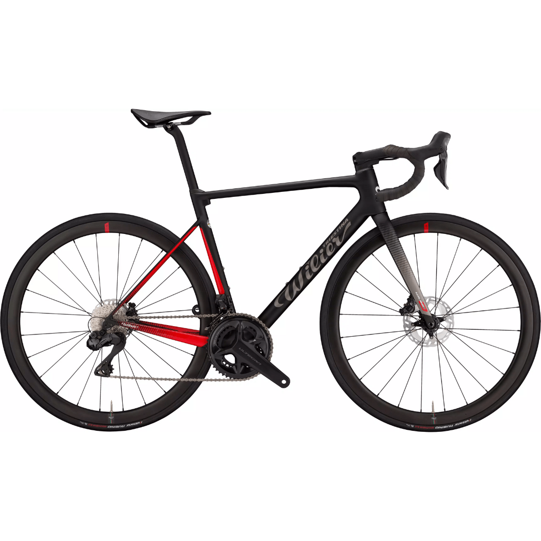 Wilier 0 SL RS 171 Ultegra Di2 Black/Red / Small Bikes - Road