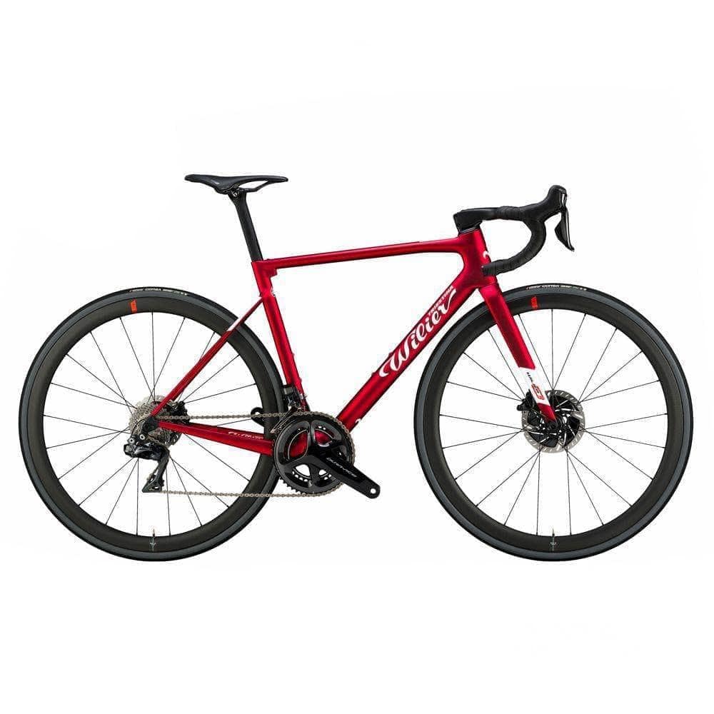 Wilier 0 SLR Disc Ultegra Di2 Velvet Red / S Bikes - Road