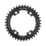 Wolf Tooth 107 BCD Chainring - 38t, Compatible with SRAM 107 BCD, Drop-Stop B, 4-Bolt, Black Parts - Chainrings