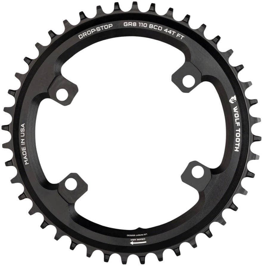 Wolf Tooth Components 110 BCD Shimano GRX Chainring 46t Parts - Chainrings