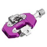 Wolf Tooth Components CTRL Trail Clipless Pedals Purple Parts - Pedals - Mountain - Clipless