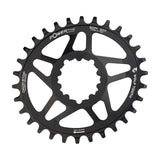 Wolf Tooth Components Direct Mount SRAM Boost Elliptical 30, Speed: 12, BCD: Direct Mount SRAM 3 Bolt, Single, 6061-T6 Aluminum, Black Chainrings