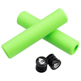 Wolf Tooth Components Fat Paw Grips Green Parts - Handlebar Grips