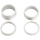 Wolf Tooth Components Precision Headset Spacer Kit 3, 5, 10, 15mm Silver Parts - Headsets