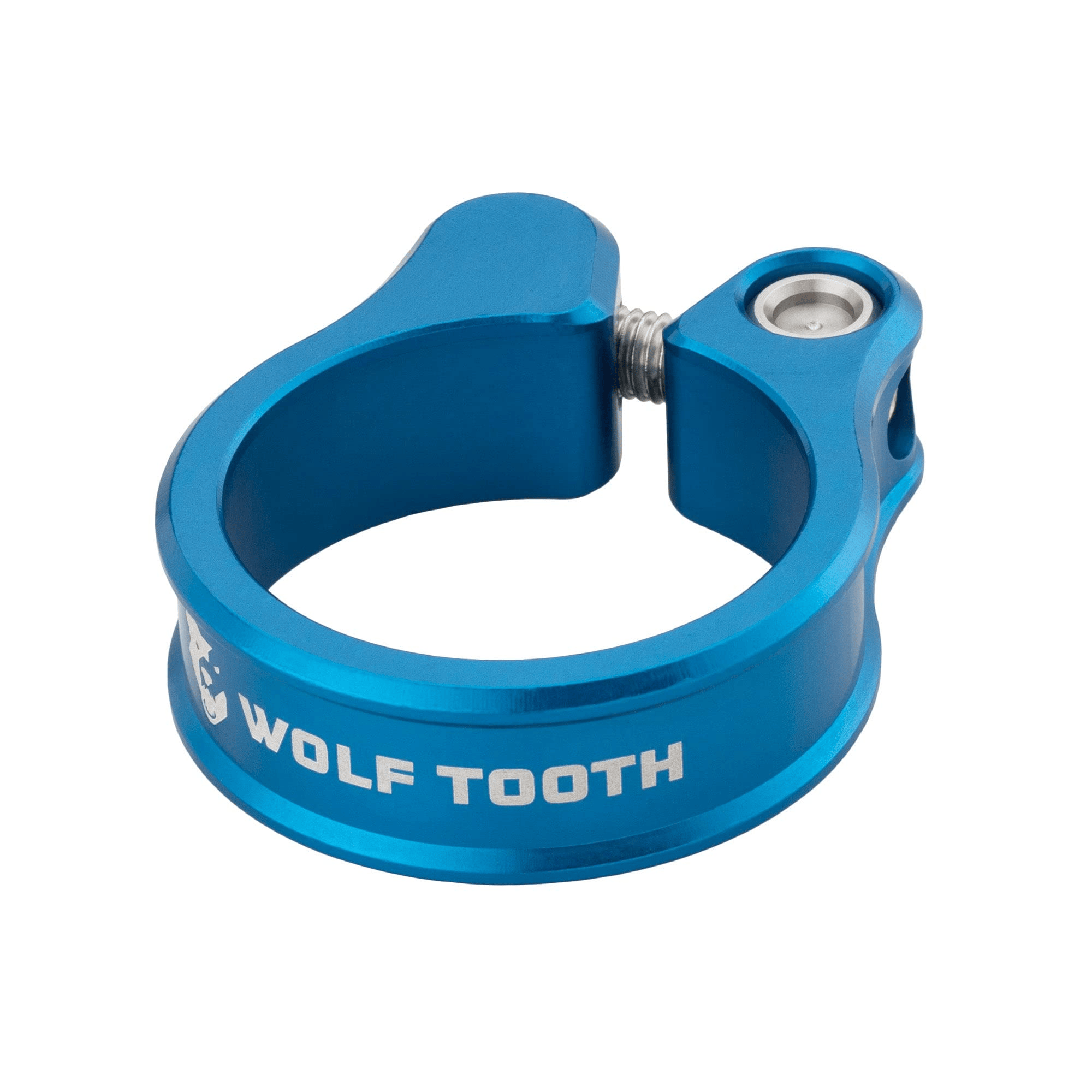 Wolf Tooth Components Seatpost Clamp 31.8mm / Blue Parts - Seatposts - Clamps
