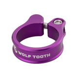 Wolf Tooth Components Seatpost Clamp 31.8mm / Ultraviolet Purple Parts - Seatposts - Clamps