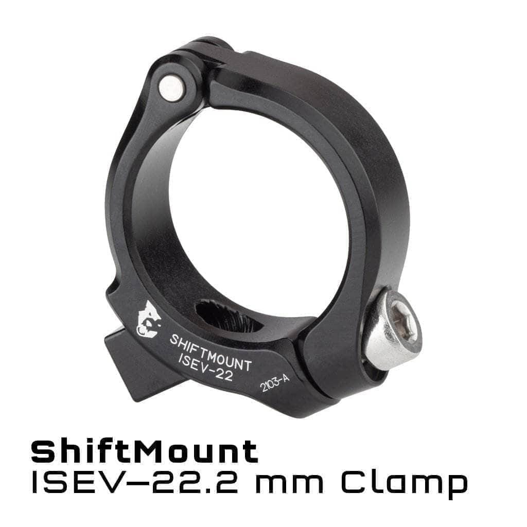 Wolf Tooth Components ShiftMount Adapter Shimano I-SPEC EV to Clamp Parts - Shift Levers - Mountain