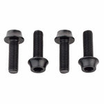 Wolf Tooth Components Water Bottle Cage Bolts Black Accessories - Bottle Cages