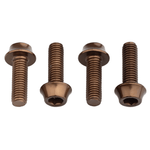 Wolf Tooth Components Water Bottle Cage Bolts Espresso Accessories - Bottle Cages