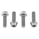 Wolf Tooth Components Water Bottle Cage Bolts Silver Accessories - Bottle Cages