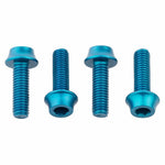 Wolf Tooth Components Water Bottle Cage Bolts Teal Accessories - Bottle Cages