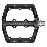 Wolf Tooth Components Waveform Large Wolf Tooth Components, Waveform Large, Platform Pedals, Body: Aluminum, 9/16'', Black, Pair Platform Pedals