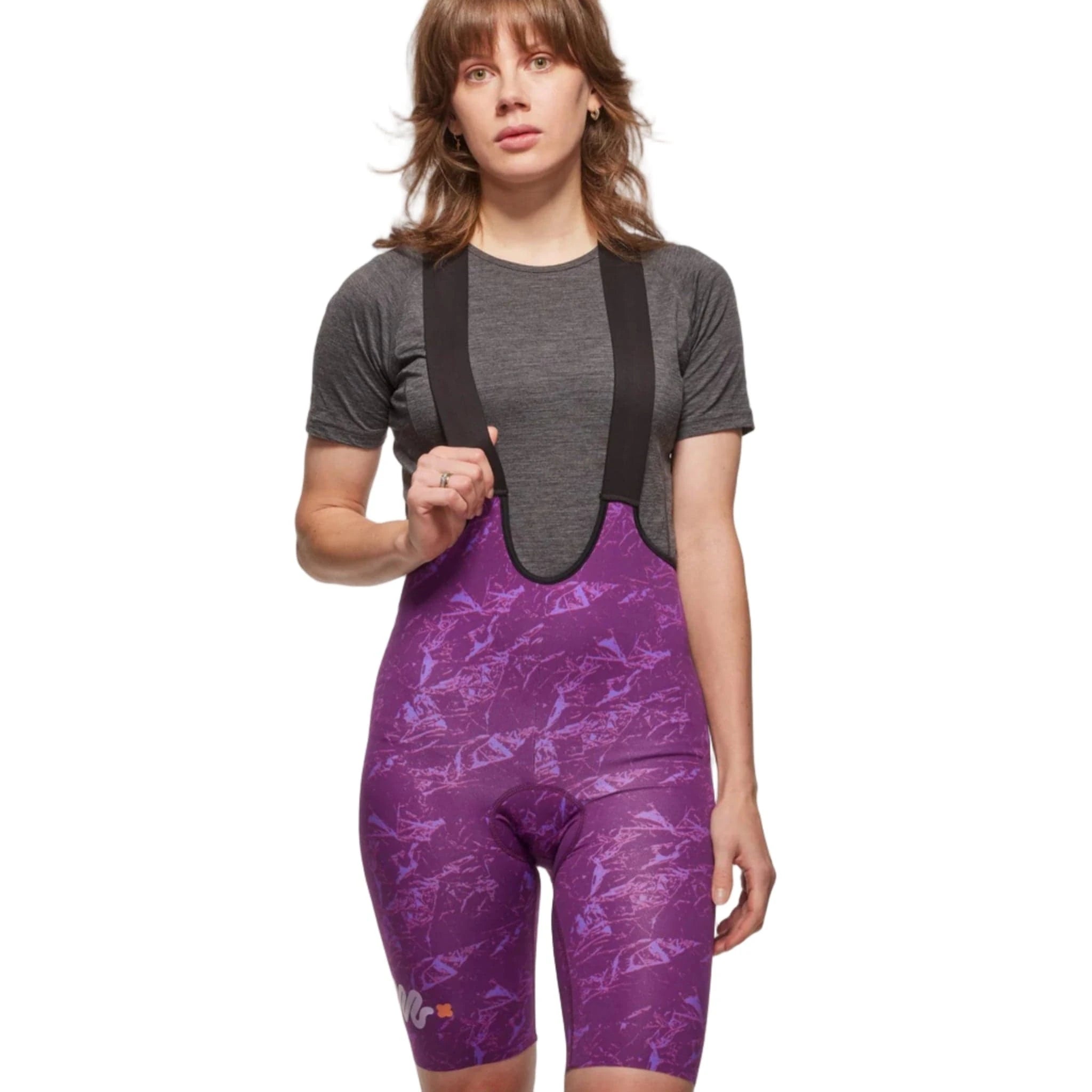 Women's All Over Bib Short All Over / XS Apparel - Clothing - Women's Bibs - Road