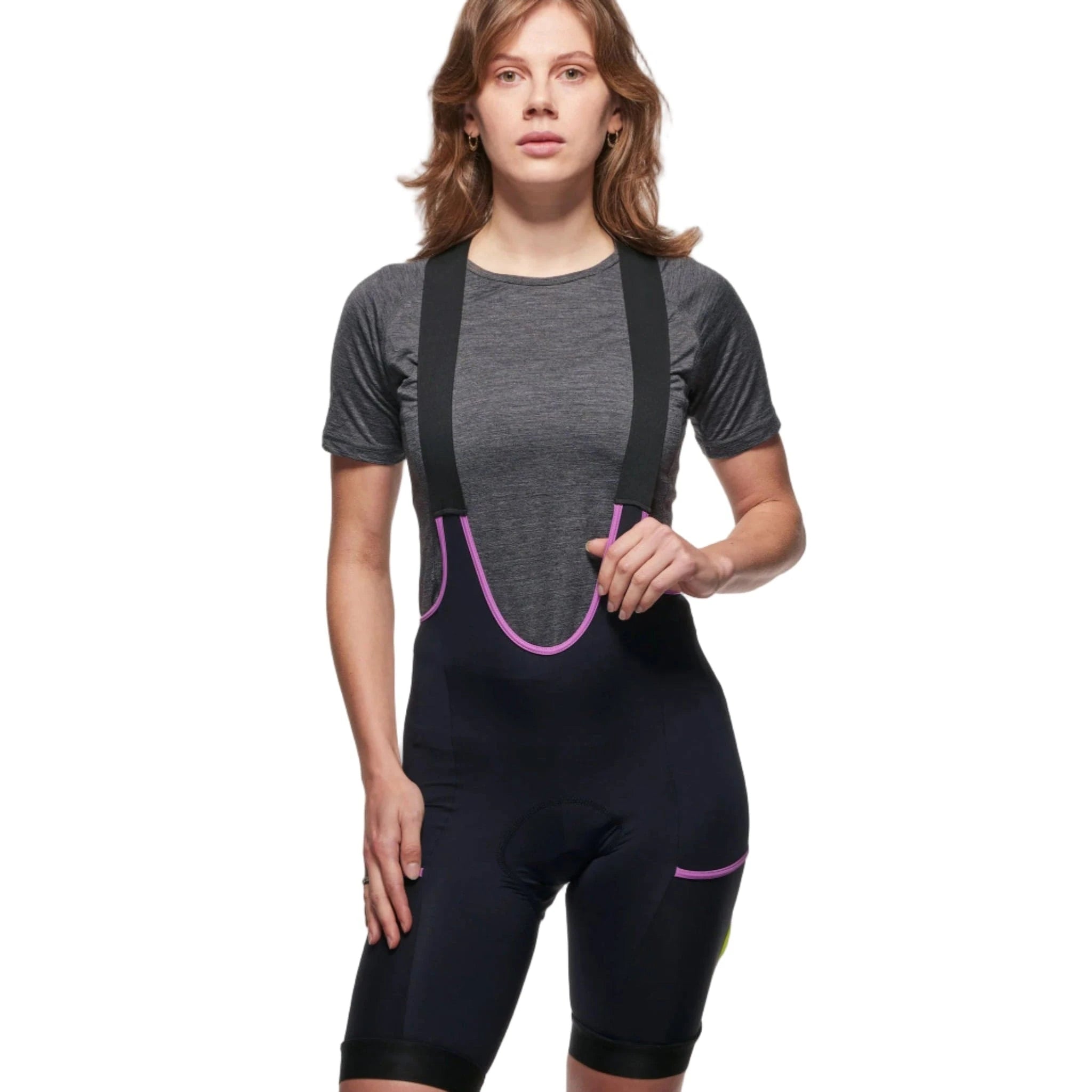 Women's Escape Bib Short 1.0 Black / XS Apparel