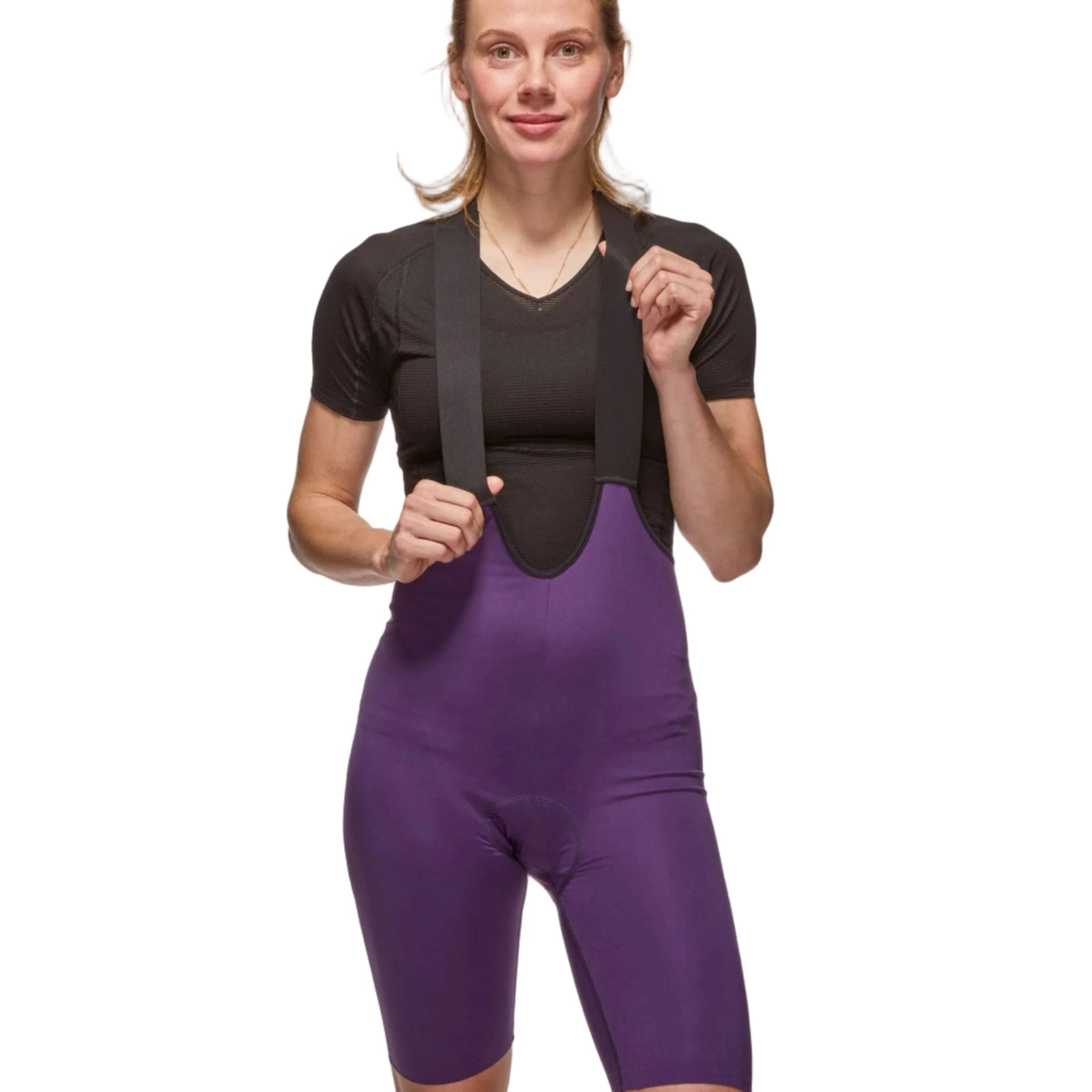 Women's Signature Bib Short 3.0 Bilberry / XS Apparel