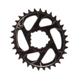 X-Sync 2 Oval 32T Chainring, 11/12sp, BCD: Direct Mount, Aluminum, Black, 6mm offset Chainrings