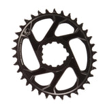 X-Sync 2 Oval 34T Chainring, 11/12sp, BCD: Direct Mount, Aluminum, Black, 6mm offset Chainrings
