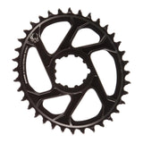 X-Sync 2 Oval 36T Chainring, 11/12sp, BCD: Direct Mount, Aluminum, Black, 3mm offset Chainrings