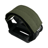 YNOT Pedal Strap Army Green Accessories - Toe Clips and Straps