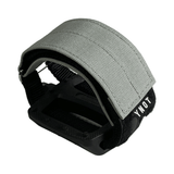 YNOT Pedal Strap Silver Accessories - Toe Clips and Straps