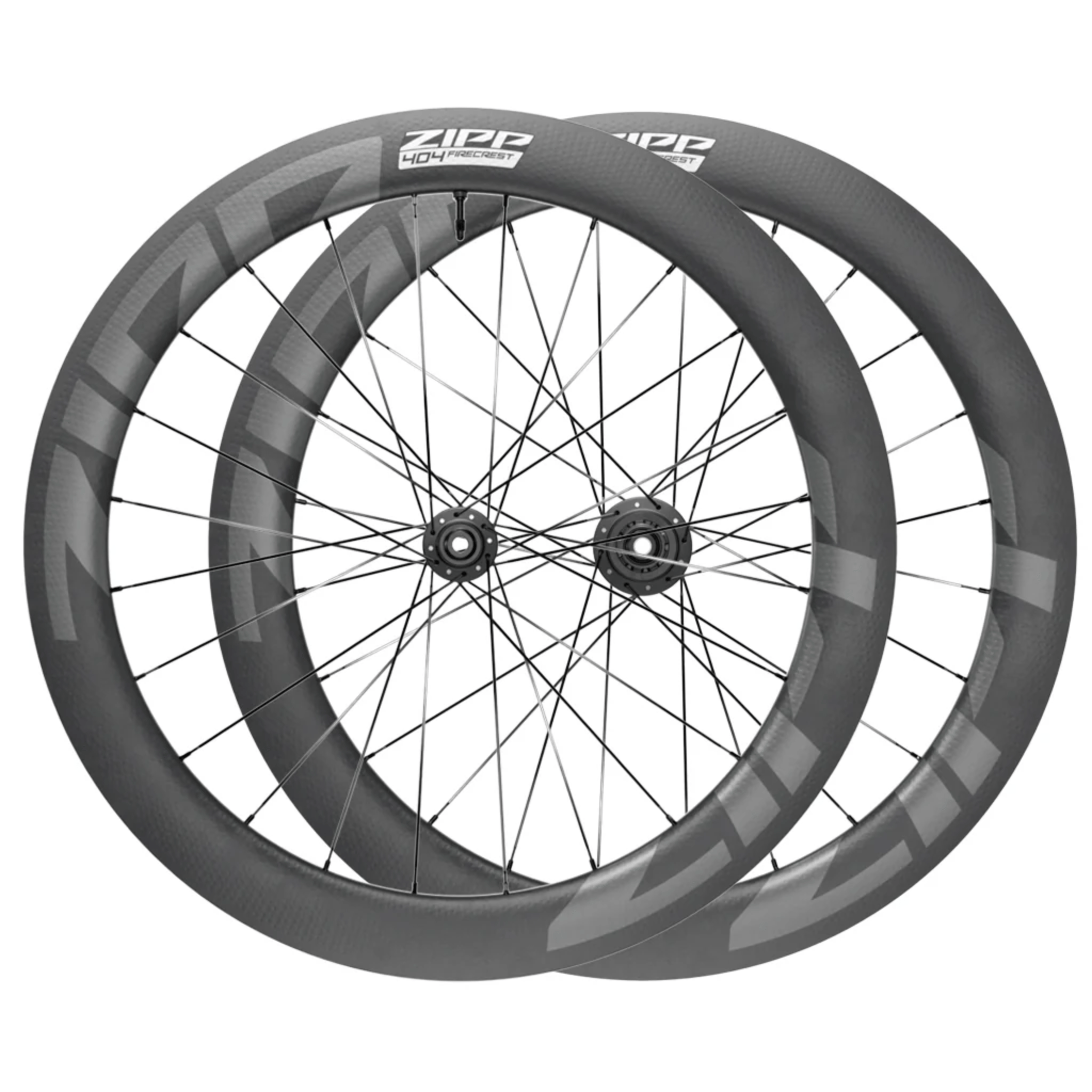 Zipp 404 Firecrest Tubeless Disc B1 700c Front & Rear Shimano HG Parts - Wheels - Road