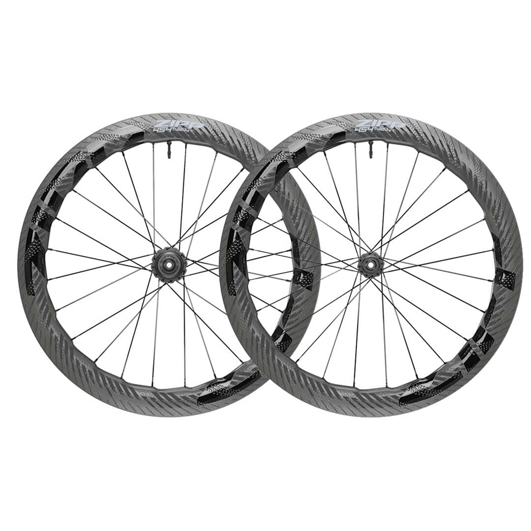 Zipp 454 NSW Tubeless Disc B1 700c Front & Rear Shimano HG Wheels