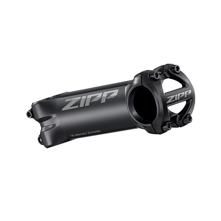 Zipp Service Course SL Stem Black 31.8mm 6° 140mm, Steerer: 1-1/8'', 6°, Black Parts - Stems