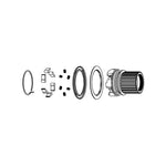 Zipp ZM2 SL Freehub Body Shimano Microspline Parts - Hubs