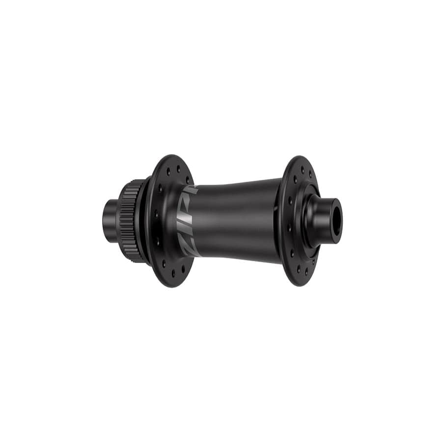 Zipp ZR1 Front, 20H, 12mm TA, 100mm, Black Disc Hubs