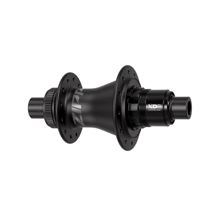 Zipp ZR1 Rear, 20H, 12mm TA, 142mm, SRAM XD-R, Black Disc Hubs